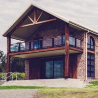 The Adam's Leap Wines cellar door building